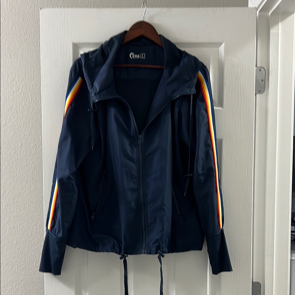Ziya hooded windbreaker